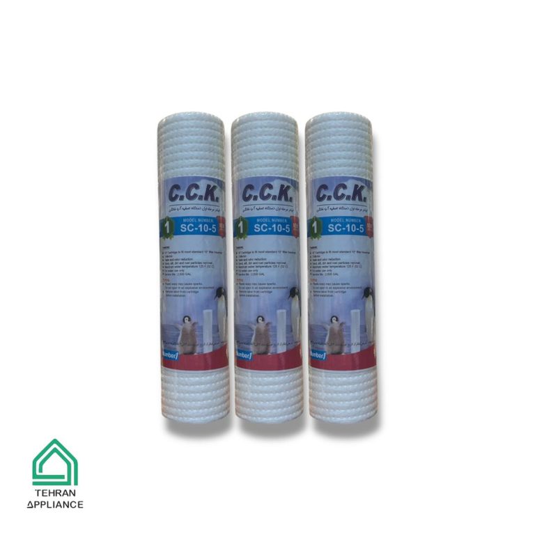 فیلتر تصفیه آب سی سی کا مدل PP SEDIMENT بسته بندی 3 عددی
