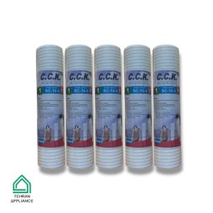 فیلتر تصفیه آب سی سی کا مدل PP SEDIMENT بسته بندی 5 عددی