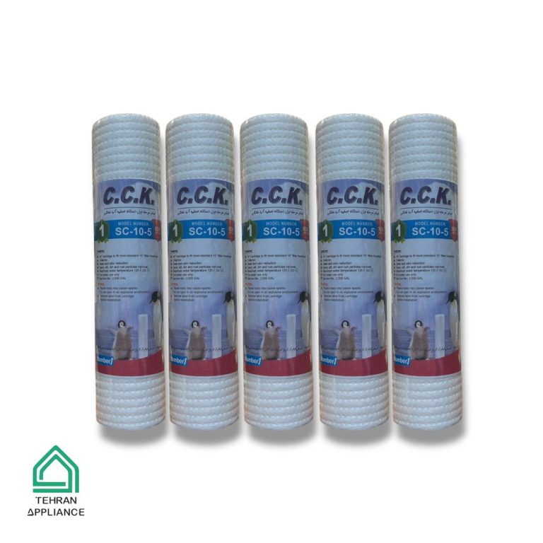 فیلتر تصفیه آب سی سی کا مدل PP SEDIMENT بسته بندی 5 عددی