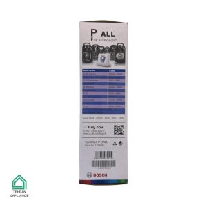 قیمت و خرید پاکت جاروبرقی بوش تایپ P بسته بندی 4 عددی به همراه فیلتر پشت پاکت