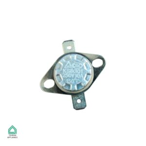 ترموسوئیچ حرارتی قابلمه ای 150 درجه 10 آمپر کد KSD301
